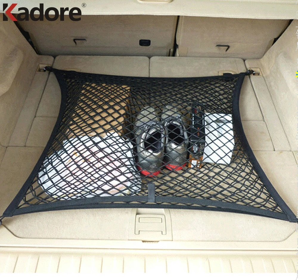 For Kia Sorento 2008 2012 Auto Rear Trunk Black Luggage Parcel Net