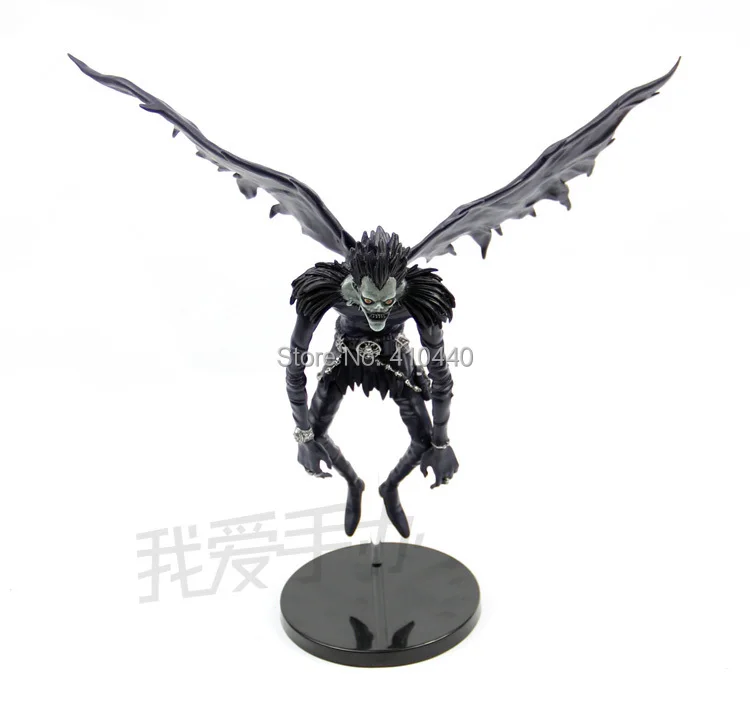 

Wholesale/Retail Fashion Free Shipping FS Anime Death Note Deathnote Ryuuku 18cm/7" Statue Figure Loose Special Toys