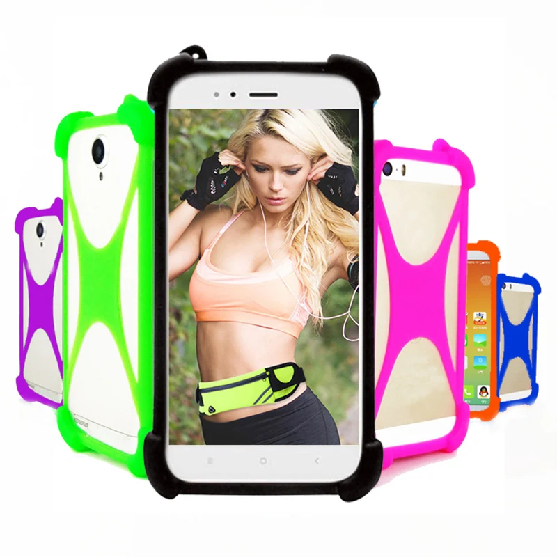 

Case For itel A52 S33 Universal Soft Silicone Elastic Bumper Mobile Phone Cover Case For itel S11x Phone Cases On Hand