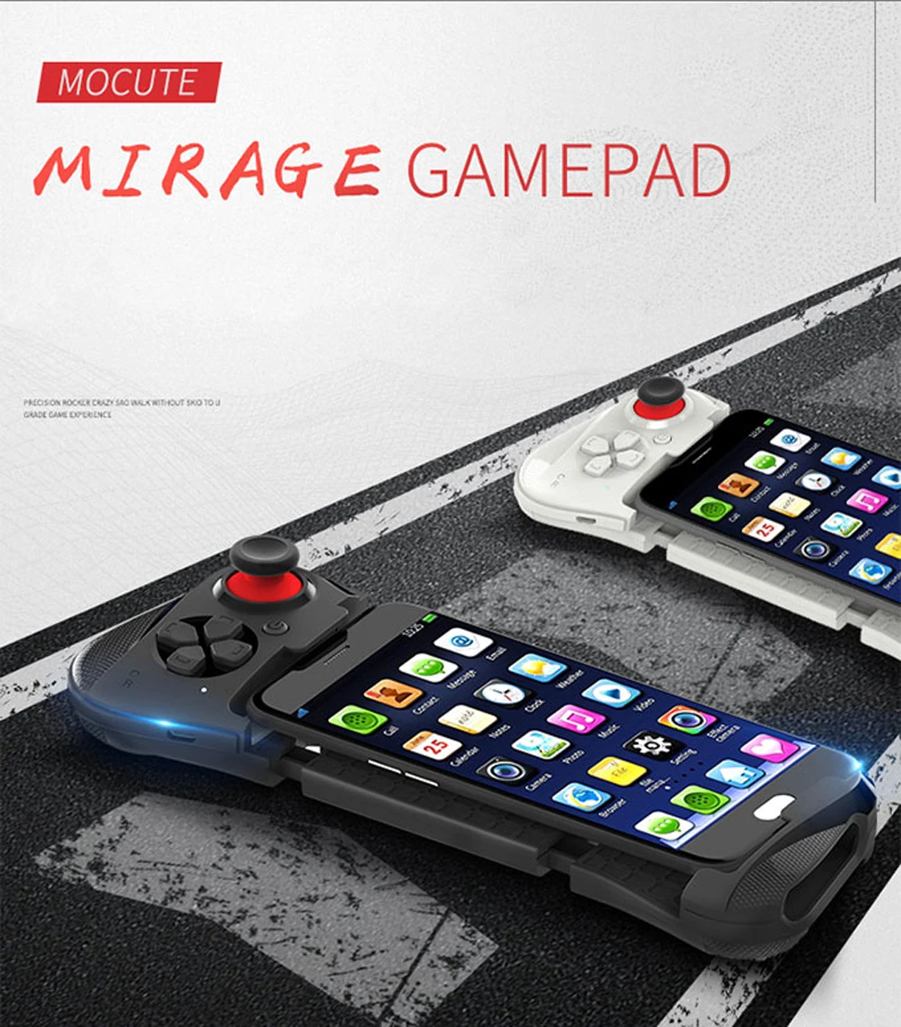  Wireless Game pad Bluetooth Android Joystick VR Telescopic Controller Gaming Gamepad For iPhone PUB