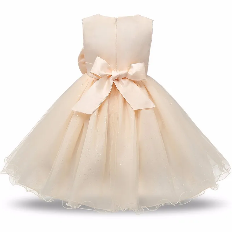 Princess Flower Girl Dress Summer Tutu Wedding Birthday Party Dresses For Girls Children's Costume Teenager Prom Designs