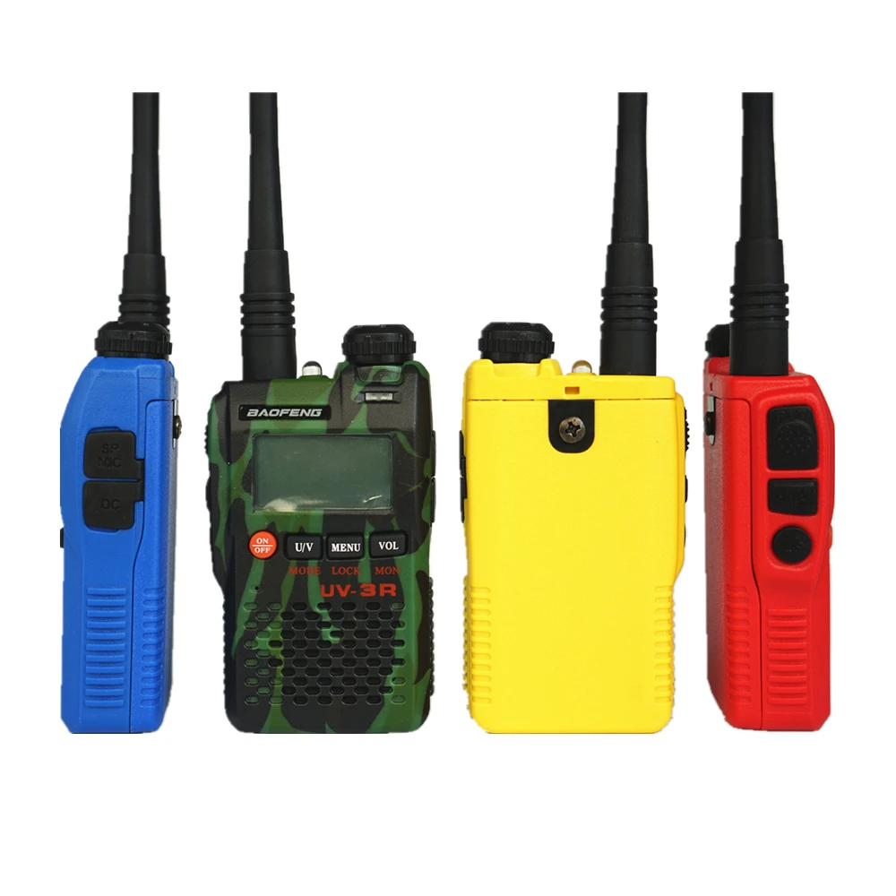 Baofeng двухстороннее радио UV 3R двухдиапазонный FM передатчик UV3R иди и болтай Walkie Talkie