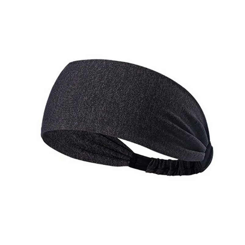 Fashion Hair accessories girls headband Women Cotton Knotted Turban Head Warp Hair Band Wide Elastic Headband Sport Yoga S03 (10)