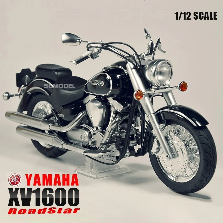 Сборная модель мотоцикла в масштабе 1/12 строительные комплекты YAMAHA XV1600 Road Star Motor