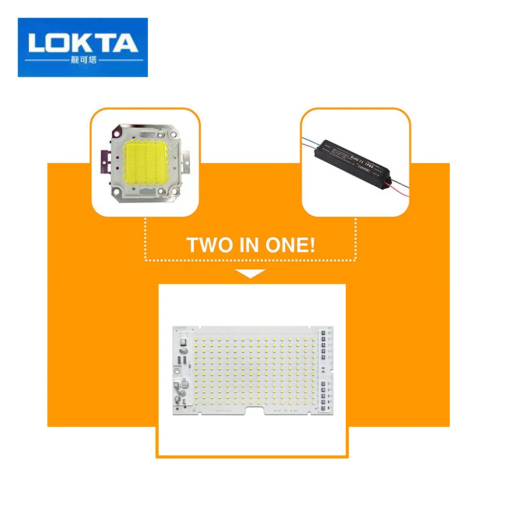 30 шт./лот светодиодная SMD лампа 10 Вт 20 50 100 чип освещения AC220V/110 В вход напрямую
