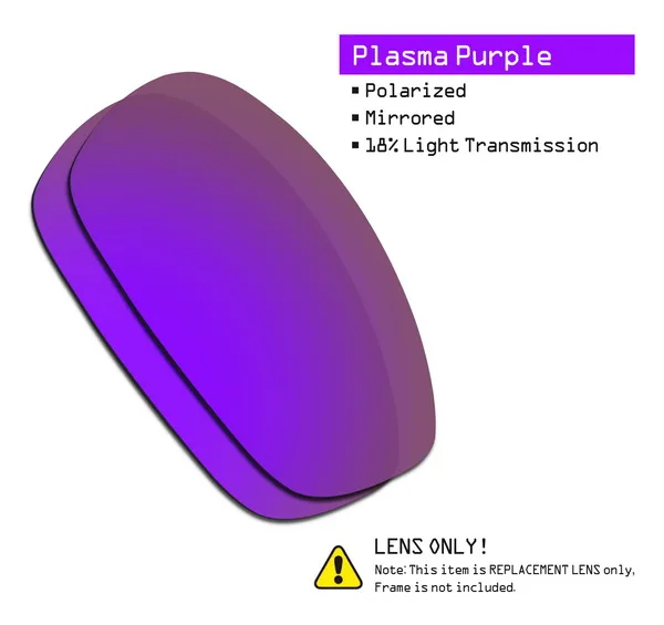 SmartVLT поляризованные Сменные линзы для Окли Сплит солнечные очки к куртке-несколько вариантов - Цвет линз: Purple-ShieldCoat