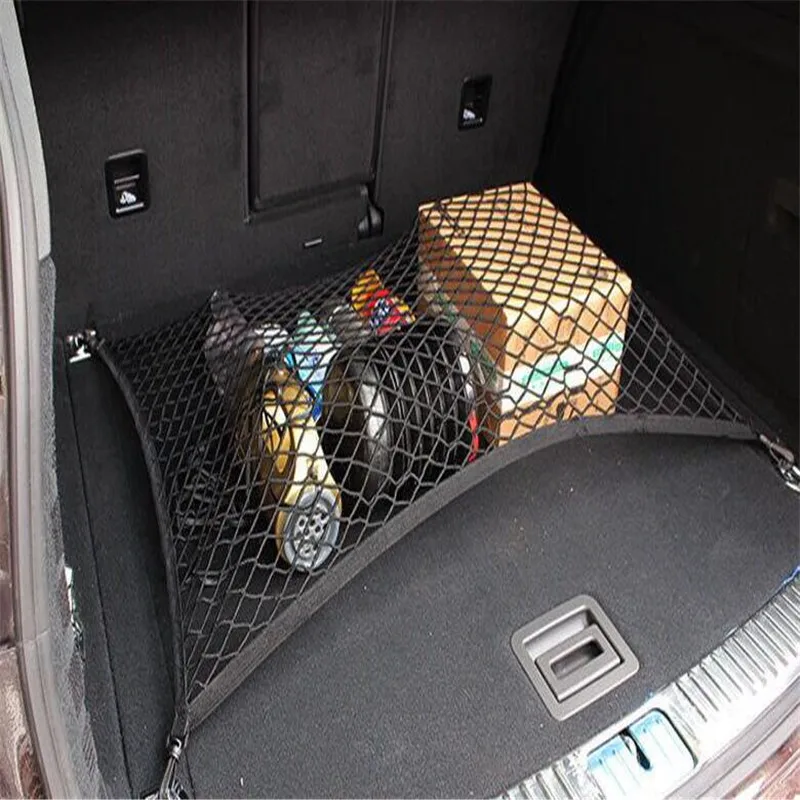 

Trunk Car Rear Cargo Organizer Storage Elastic Carrier Mesh For KIA RIO K2 Polo CC Ford Kuga Chevrolet Cruze Nissan Peugeot Toy