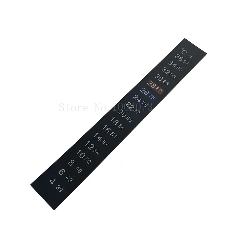 Dual Scale Liquid Crystal Thermometer 39 - 97 F 4 - 36C Professional Homebrew Sticker Thermometer (1)