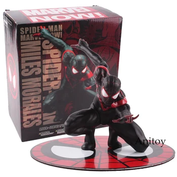 

Spiderman Miles Morales Marvei Ver. ARTFM+STATUE 1/10 Scale Pre-Painted PVC Action Figure Collectible Model Toy 10 cm