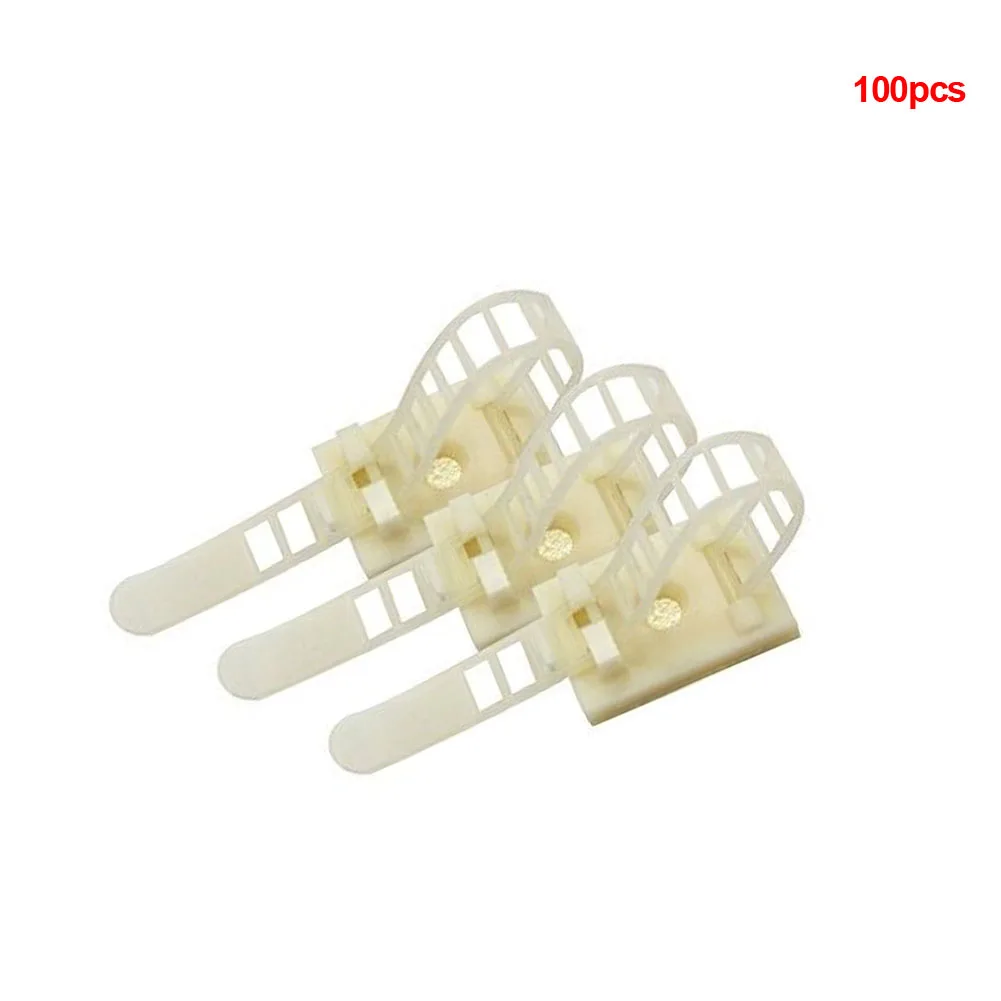 

Office Management Set Fix Lightweight Suction Cup Cable Clip Adjustable Clamp For Wire Adhesive Base Holder