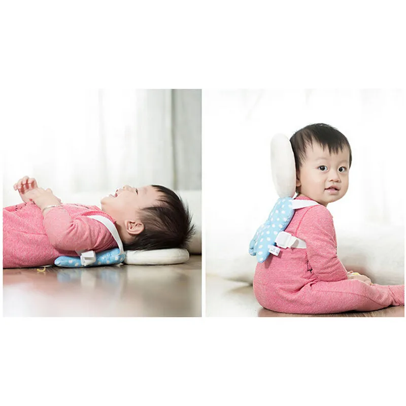 Baby Head Protection Pad Toddler Headrest Pillow Baby Neck Cute Wings