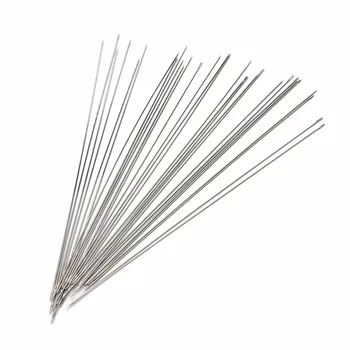 

30Pcs Beading Needles Threading String/Cord Jewelry Tool Tweezers Vise Glue Gun Pliers Ring Sizer Graver Jewelry Tools 120mm