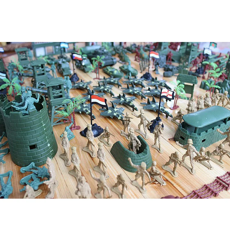 Военная база 310 шт./компл. пластиковая игрушка модель мальчик фигурки Декор игровой набор солдат песок стол армейский солдат подарок на день рождения для мальчика