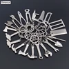 All Tools Keychain - Fashion Vise Key Chain Metal Adjustable New Tool Ring Keyring Events vise Keychain Mini Gift 17342 ► Photo 1/6