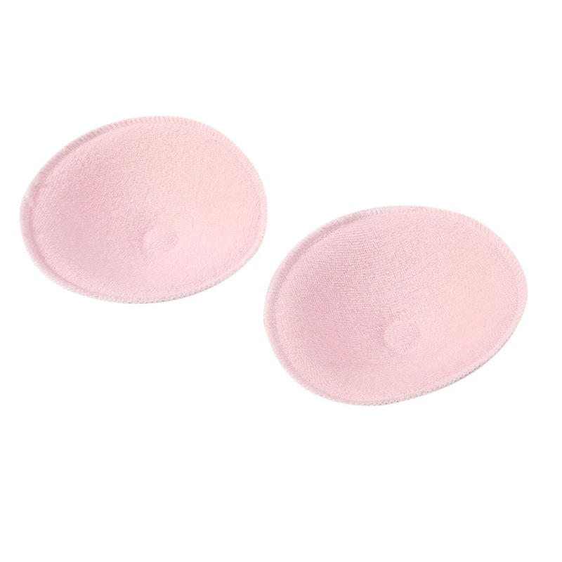 2pcs Washable Mommy Nursing Pad Ultra-Soft Breast Pads Spill Prevention Breast Feeding Pads