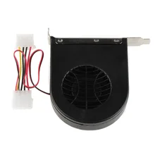 Вентилятор охлаждения турбины радиатора PCI Слоты Настольный вытяжной вентилятор для ноутбука компьютер шасси