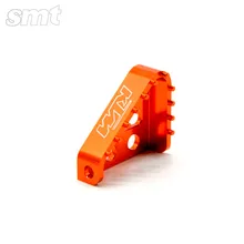 orange&black high quality motorcycle BILLET FOOT BRAKE PEDAL STEP TIP CNC aluminum for KTM 65 85 125 150 250 350 450 SX SXF