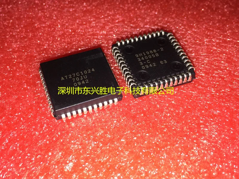 

5pcs/lot AT27C1024-70JU= AT27C1024-15JC OTP 1MBIT 70NS 44PLCC AT27C1024-70 27C1024 AT27C1024 27C1024 AT27C10 27C1024-70