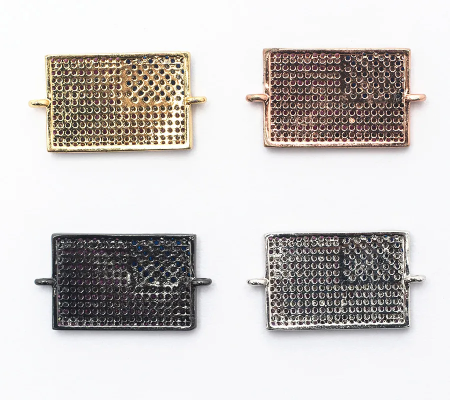 Новые роскошные Micro Pave фианит, циркон, кристалл бренд американский флаг ювелирных изделий DIY CZ Звезда бусины браслет талисманы интимные аксессуары HG012