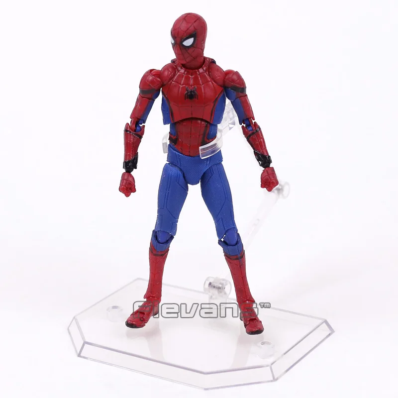 Mafex NO.047 Человек паук Питер Паркер возвращение домой Ver. ПВХ экшн фигурка