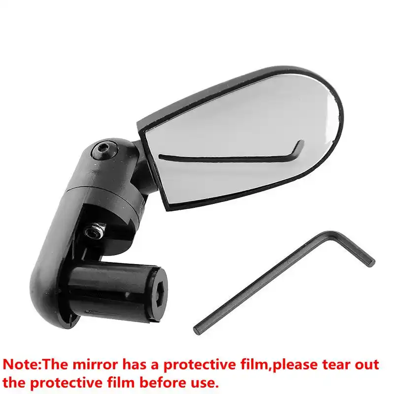 Bicycle Handlebar Review Rear Mirror Back View 360 Rotation Mirrors Bike Accessory for Mountain Road Bikes