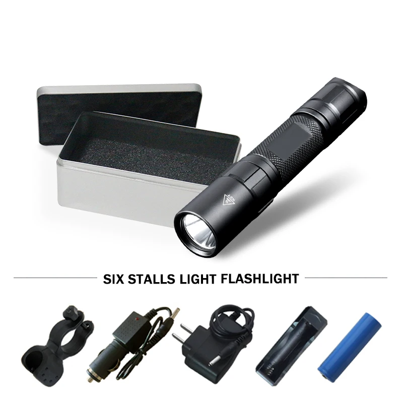 

powerful led flashlight linterna tactical lanterna lamp waterproof torch 18650 charge battery Hunting camping light zaklamp