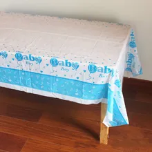 Baby Shower для мальчиков и девочек, декор для вечеринки в честь Дня Рождения, Детские День рождения поставки покрытие стола декор для вечеринки в честь Дня Рождения образования скатерти