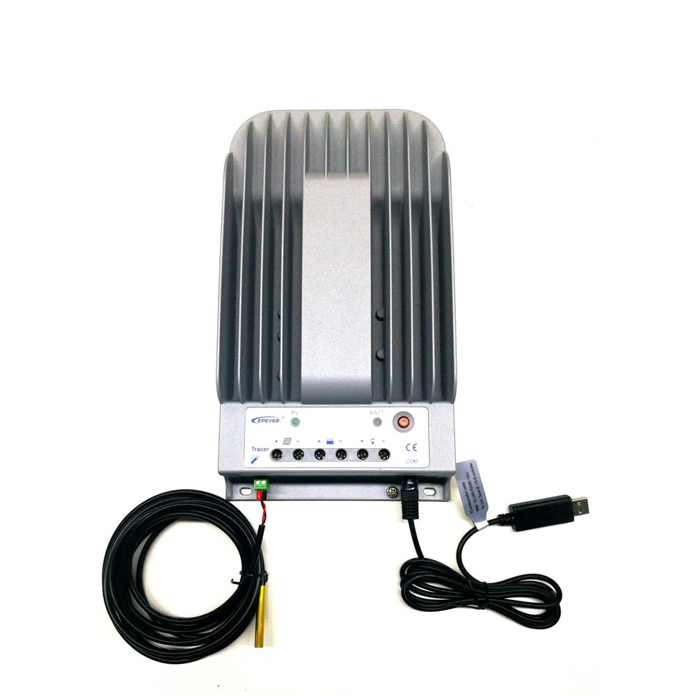 MPPT Контроллер заряда для фотоэлектрических систем Tracer 2215BN 20A 12 V/24 V с Связь кабель для ПК и Температура