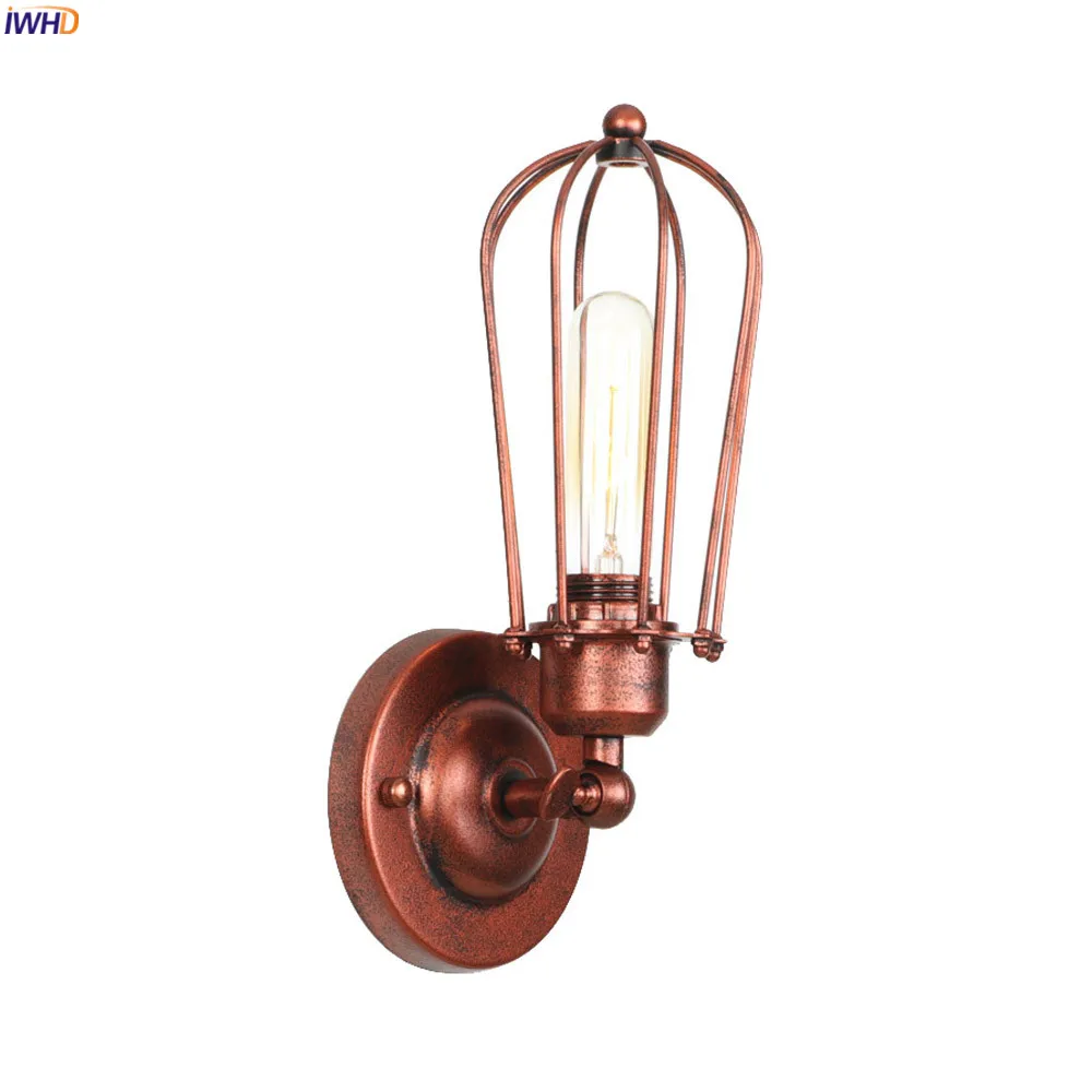 

IWHD RH Industrial Retro Wall Lights For Home Lighting Stair Light Antique Vintage Wall Lamp Sconce Wandlamp Lamparas De Pared