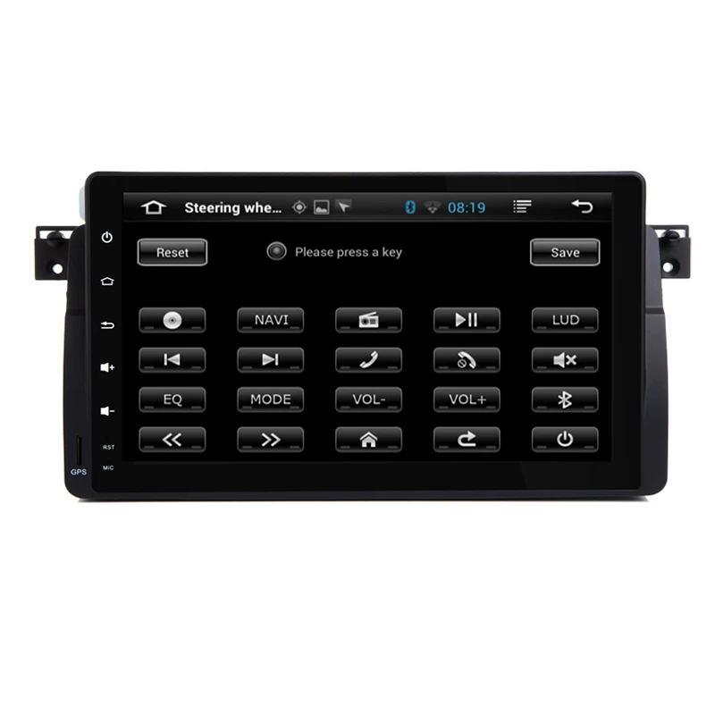 Best 1 din Android multimedia Navigation radio touch screen car dvd 2 din for bmw e46 M3 gps navi Navigator double din steering wheel 2 Best 1 din Android multimedia Navigation radio touch screen car dvd 2 din for bmw e46 M3 gps navi Navigator double din steering wheel 2