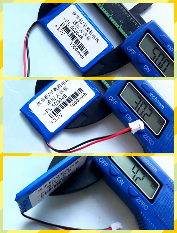 3,7 В 1000 мАч Батарея 503048 литий-полимерный Перезаряжаемые Батарея Li Po li ion для Mp3 DVD Камера gps bluetooth электроника история