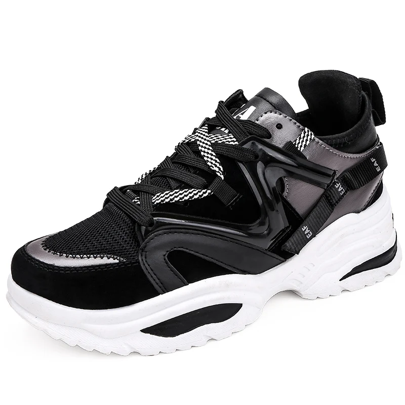 Plus Size 49 Sneakers Men Women INS Running Shoes Thick Sole Increasing Sports Shoes Breathable Jogging Trainers EAF Male Shoes