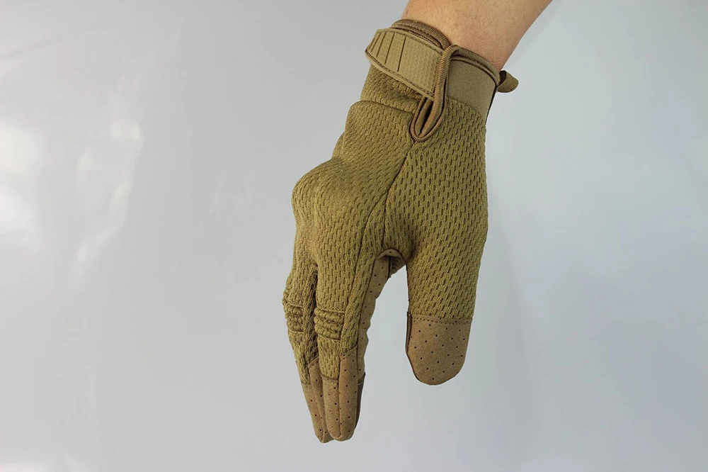 Мужские камуфляжные тактические перчатки с сенсорным экраном, армейские военные перчатки с жесткими костяшками пальцев, дышащие армейские митенки, перчатки
