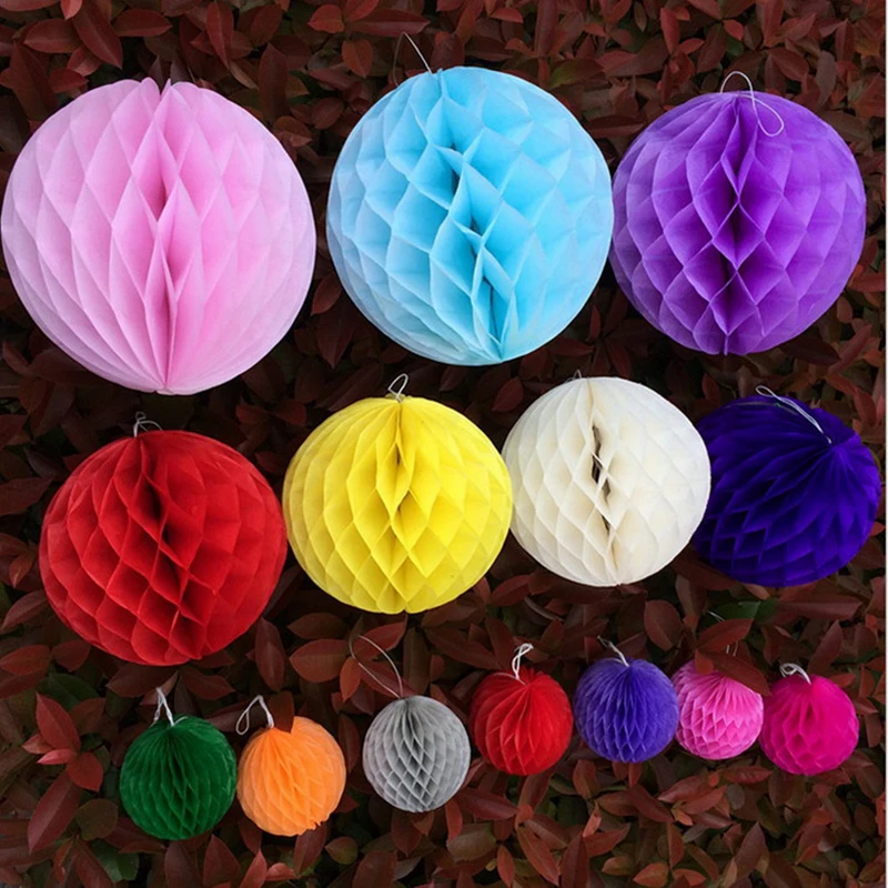 Download 15cm (6inch) Decorative Colorful Flower Paper Lantern ...