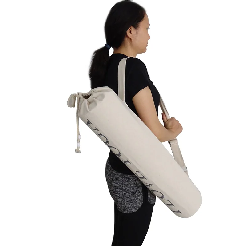 drawstring yoga mat bag