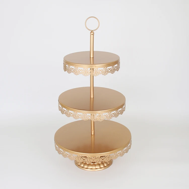 

Tobs Cake Stand Wedding decoration tray metal plate for cake tool accessory pan for party decoration bakeware