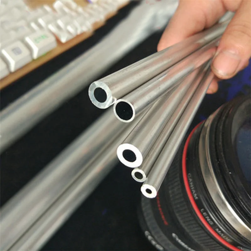 Hollow rod 14 Diameters 200mm length Tubing. Aluminium alloy round Bar Pipe