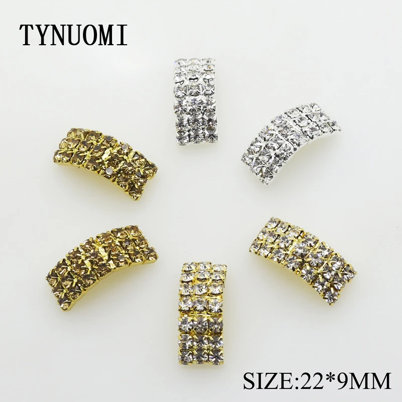 TYNUOMI Прямые продажи 10 шт./lot22*9 мм металлический стержень Пряжка ювелирные изделия