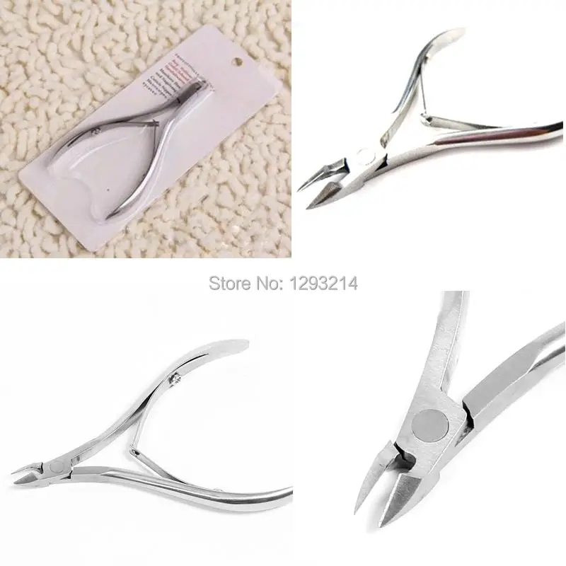 

1pc Retails & Wholesales Metal Manicure Cuticle Nipper DIY Nail Art Cutter Trimming Clipper Stainless A3120 VXF1QN