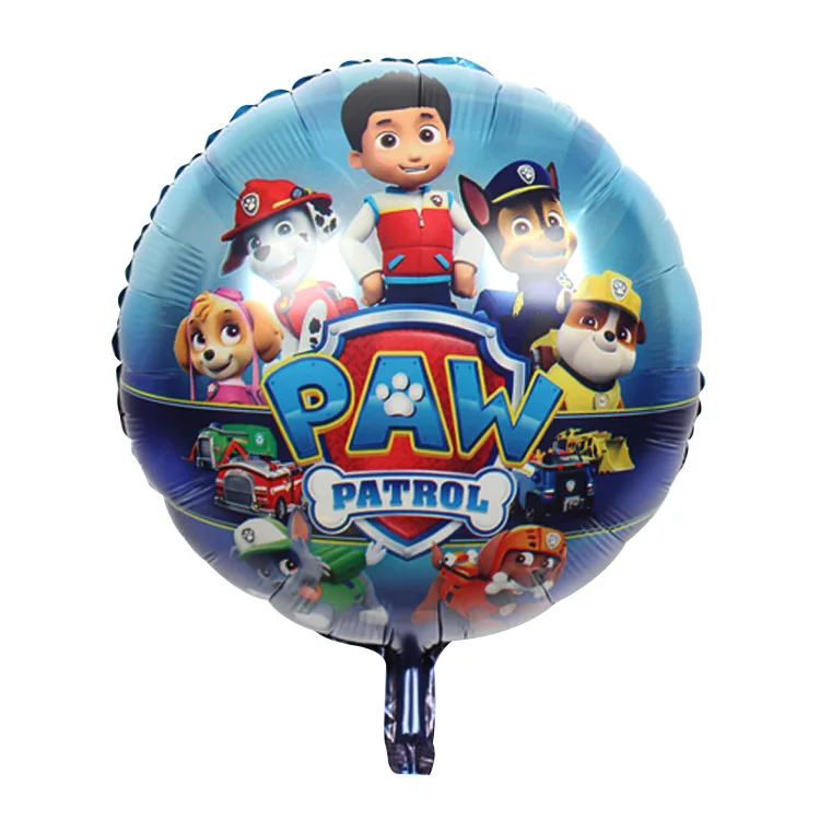 Щенячий патруль, воздушный шар, игрушки для украшения дня рождения, Детские вечерние Игрушки для девочек