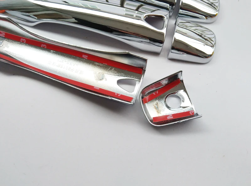 Free Shipping For Nissan QASHQAI 2015 ABS chrome Door Handle Cover Door Handle straps car accessories (13)