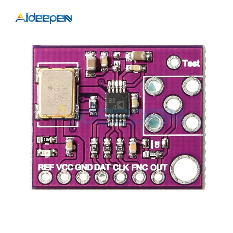 Параметры AD9833 модуль генератора сигналов STM32 STM8 STC микропроцессоры