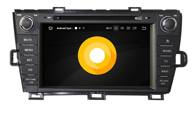 Clearance Belsee 2 Din 4GB 8" IPS Screen Android 8.0 Car Radio Stereo Head Unit for Toyota Prius Right Hand Drive 2009 2010 2011 2012 2013 1