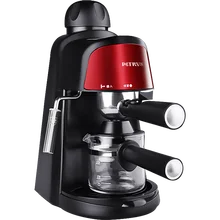 Домашний эспрессор Электрический Кофе чайник концентрированный паровой Тип полуавтоматическая молока бьется кофемашина с Кофе горшок