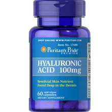 American Hyaluronic Acid 100 mg 60 Capsules Free shipping