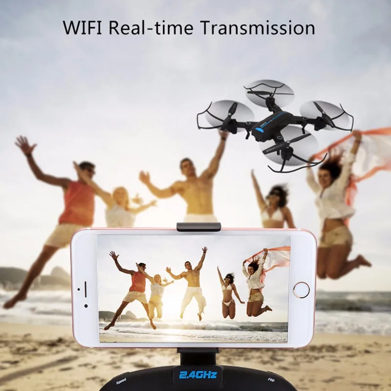 A6 HD drone WIFI fixed aerial photography 2mp real-time transmission one-button return remote control helicopter Quadcopter