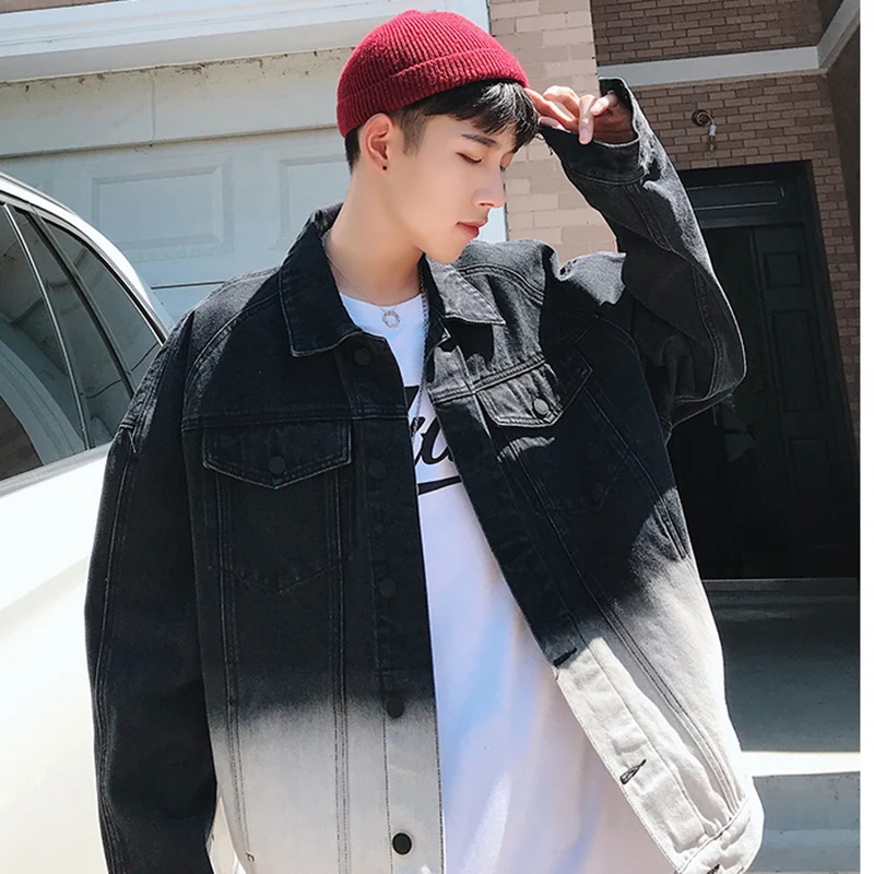 Dans Hommes Black Veste Jeans VesteImprimé 2019 Nouveau De Ins Sac white Laver Kelly À 4LARq53j