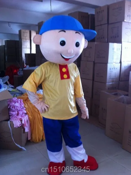 New Caillou mascot costume fancy adult size cartoon