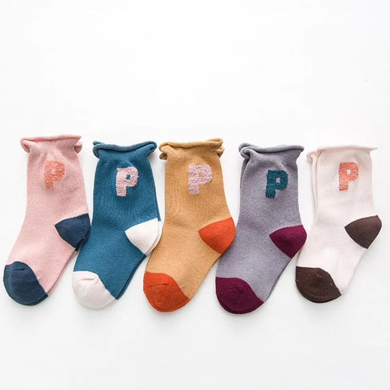 

Girl Socks Anti Slip Cotton kids Sock for Infants Newborn Winter Baby Socks Infant Girl Socks Children