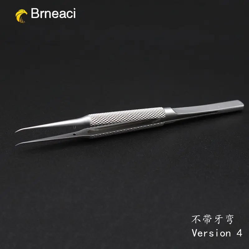 Brneaci Fingerprint fly line специальный IC Пинцет для ремонта титанового сплава 0,15 мм для работы микроскопа - Цвет: Tewzzer 4